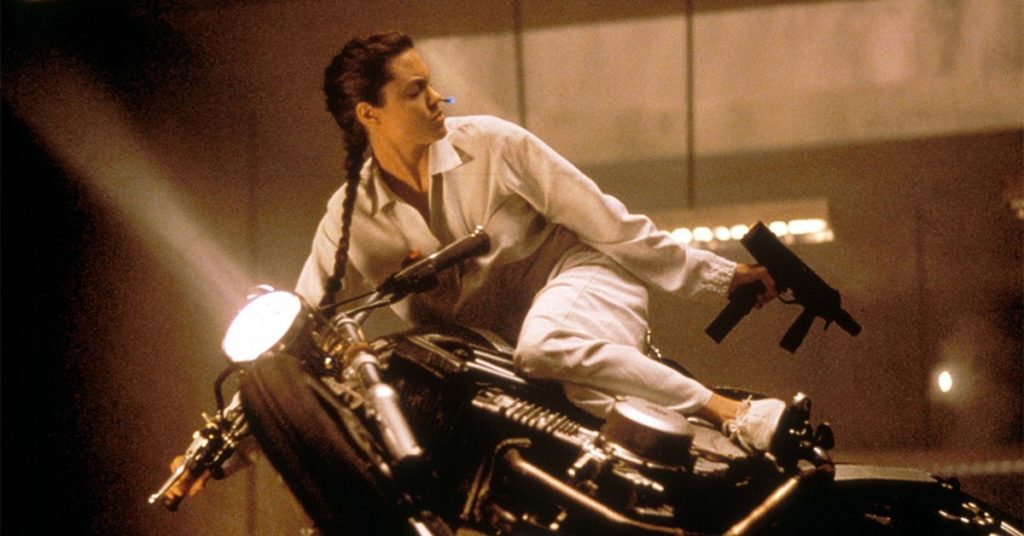 Angelina Jolie in Lara Croft Tomb Raider